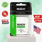 6 Pack Reach Mint Waxed Dental Floss 55 Yard (50.2 M). Fixed Price $13.99.