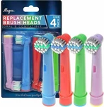 Alayna Kids Toothbrush Replacement Heads For Oral Braun - 4 Pack. Fixed Price $7.99.