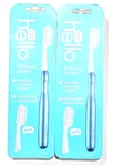2 Pack Hello Toothbrush Reusable Aluminum Handle Replaceable Heads. Fixed Price $21.99.