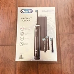 Oral-b Radiant Clean Rechargeable Toothbrush+ 4 Brushes Head, Travel Case. Fixed Price $48.99.