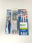 1 Oral-b FROZEN/3 GENTLE/2 Colgate 360 Lot Of Toothbrushes New In Pkgs!. Fixed Price $8.00.