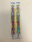 ( 2 ) Super Rare Oral Elmo Sesame Street Soft Toothbrush Purple & Blue. Fixed Price $10.00.