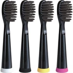Replacement Electric Toothbrush Heads For 1 Count (pack Of 4), - Black. Fixed Price $17.57.