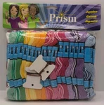 Prism Floss Jumbo Pack 105 Skeins/pkg 10YD/EACH Assorted Colors And 12 Bobbins!. Fixed Price $9.98.