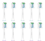 Replacement Toothbrush Heads Compatible With Phillips Sonicare Snap-on 10PC Pack. Fixed Price $11.99.