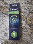 Oral-b 01105091 Replacement Black Toothbrush Heads 4 Pieces. Fixed Price $13.99.