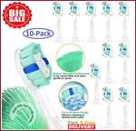 Replacement Electric Toothbrush Heads For Philips Sonicare HX6530 HX9023 10-PACK. Fixed Price $22.18.
