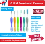 Gum Proxabrush Go-betweens Cleaner Angled Interdental Brushes Plaque Floss All. Fixed Price $12.95.