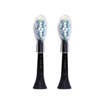 2X Philips Diamondclean Adaptiveclean Replacement Brush Heads Black W/o Box. Fixed Price $14.95.