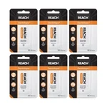 Reach Dentotape Waxed Dental Floss Tape, Unflavored, 300 Foot (pack Of 6). Fixed Price $59.94.