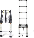 Rikade Telescoping 20.3FT & Attic Ladder, Heavy Duty Aluminum With Non.... Fixed Price $116.93.