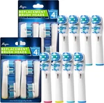 Replacement Brush Heads Compatible With Oralb Braun- Best Double Clean, Pack Of. Fixed Price $17.99.