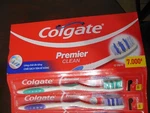 Colgate Premier Extra Clean Toothbrush/ 2 Pcs Medium Bristles ** Free Shipping. Fixed Price $7.99.