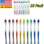 10 Toothbrush Medium Firm Individually Packed Standard Size Lot Bulk. Fixed Price $7.99.