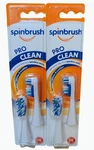2 - Spinbrush Pro Clean Electric Toothbrush Replacement Pack 4 Total. Fixed Price $74.99.