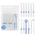 Oralphi 12PCS For Waterpik Replacement Heads, Picks Flosser. Fixed Price $14.43.