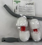 Unger Replacement Heads And Holder Ergo Toilet Bowl Brush System 2/PACK Bbrhr. Fixed Price $16.99.