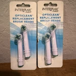 2 Packages New Interplak Conair Opticlean Replacement Brush Heads: 4 Total. Fixed Price $28.99.