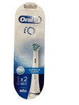 Oral-b Io Ultimate Clean Toothbrush Replacement Head Refill White 2 Pack. Fixed Price $12.95.