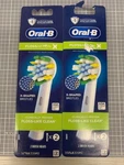 *lot Of 2*ORAL-B Flossaction (x Shaped Bristles) Replacement Brush Heads. Fixed Price $26.50.