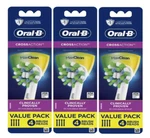 Oral Cross Action Electric Toothbrush Replacement Heads 4 Count 3 Pack. Fixed Price $65.79.