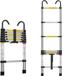 Telescoping Ladder, Lightweight Collapsible Ft, Aluminum. Fixed Price $114.25.