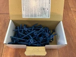 Simpson Strong-tie,titen Turbo T30 Flat Head X 3-1/4" Concrete Screw 100 Ct. Fixed Price $28.95.