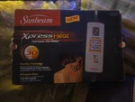Sunbeam King Size Heat Therapy Pad For Back, Neck & Shoulders 12"X24". Fixed Price $44.99.