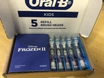 Oral Kids Extra Soft Replacement Brush Heads Featuring Disney's Frozen 5 Ct.. Fixed Price $31.49.