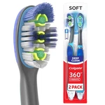 Battery Operated Toothbrush Colgate 360 Vibrate Deep Clean 2 Count Pack Soft. Fixed Price $20.00.