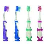 Oraline Kids X-soft 26-TUFT Dinosaur Toothbrushes 72/CASE Suction Cup Assorted. Fixed Price $214.29.