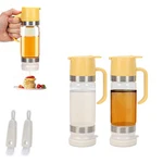 Yik Tung Pack 12 Oz Glass Honey Dispenser Pot With Silicone Base No Drip. Fixed Price $72.11.