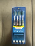 4 Packs Walgreens Deep Clean Toothbrushes Value 16 Soft Heads. Fixed Price $15.99.