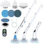 Dual Speed Electric Spin Scrubber Cordless Power Brush 6 Heads With Handle Usa. Fixed Price $35.99.