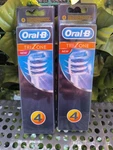 Pack Oral-b Trizone Toothbrush Heads Of Replacement Refills 2X4=TOTAL 8. Fixed Price $35.00.