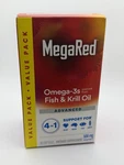 Schiff Megared Advanced 4 In 1 Krill Oil 500MG 80 Softgels Exp 2027 Imperfect Bx. Fixed Price $15.19.