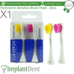 Dental Hydrosonic Sensitive Brush Head 2PCS Gentle Cleaning Oral Care Curaprox. Fixed Price $51.00.