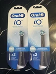Oral-b Io Ultimate Clean Brush Heads Black 4-PACK Replacement For. Fixed Price $13.00.