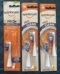 Spinbrush Pro Clean Soft Bristle Replacement Refill Head Arm Hammer 5 Pk. Fixed Price $49.99.