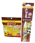 Buddies Emoji Sonic Toothbrush Battery Powered + 36 Flossers Kids Set New. Fixed Price $8.95.