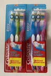 Colgate Extra Clean Soft Power Bristles Toothbrush 3 Value Pack Lot 2--V4. Fixed Price $7.95.