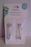 Papablic Babyhandy Sonic Electric Replacement Brush Heads 2 Count - Pack Of 1. Fixed Price $14.25.