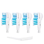 Sensitive Toothbrush Heads (4 Count), Dual Clean Rotating Sets For Braun Oral.... Fixed Price $16.12.