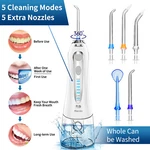 Waterpik Cordless Dental Flosser Oral Irrigator Teeth Cleaner 5 Jet Tips. Fixed Price $29.99.