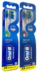 Oral-b Advanced Deep Clean Tartar &plaque Toothbrush MEDIUM-2X2PACK=4. Fixed Price $13.95.