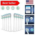 10 Pack Aquasonic Toothbrush Heads - Effective Plaque Removal For Fresh Smile. Fixed Price $17.99.