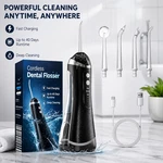 Cordless Water Dental Flosser Rechargeable Oral Irrigator With Modes 300ML. Fixed Price $16.89.