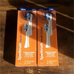 Spinbrush Smart Clean Triple-sided Soft Bristles Replacement Heads 2 Pack. Fixed Price $16.00.