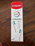 Colgate Total Active Prevention Toothbrush Replacement Heads 1 Pack Of 2. Fixed Price $7.50.