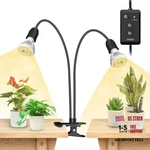 Led Grow Lights For Indoor Plants, Lifetime Free Bulb 2 Head 1 Pack. Fixed Price $50.50.
